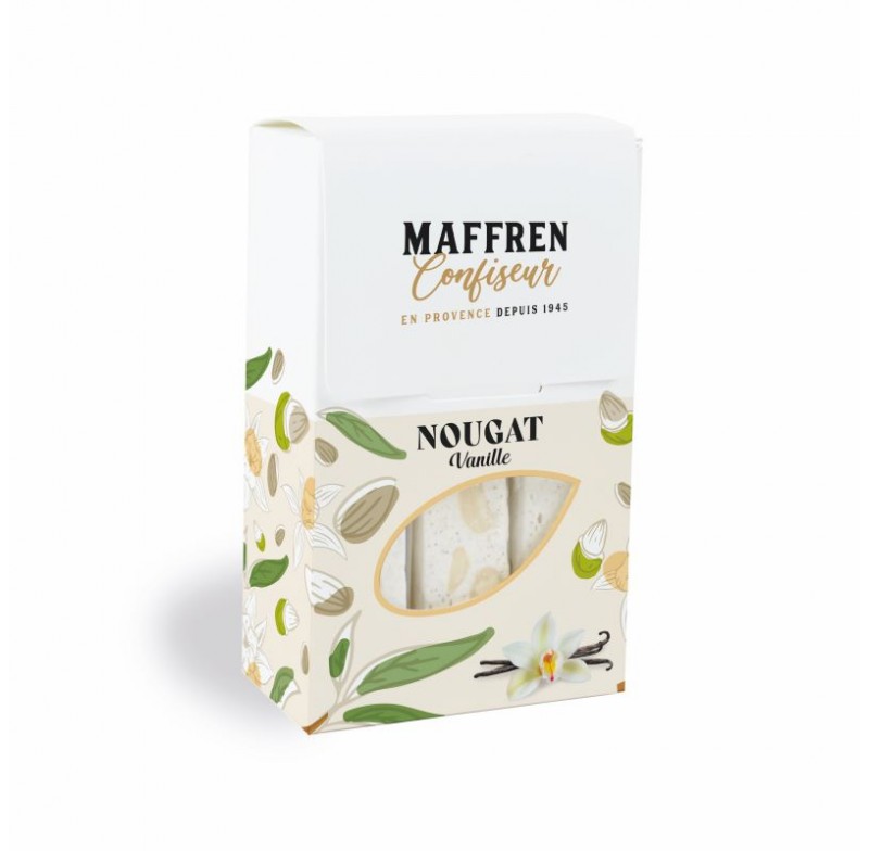 Sticks de nougat - Vanille x6