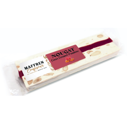 Barre nougat coeur caramel tendre Framboise