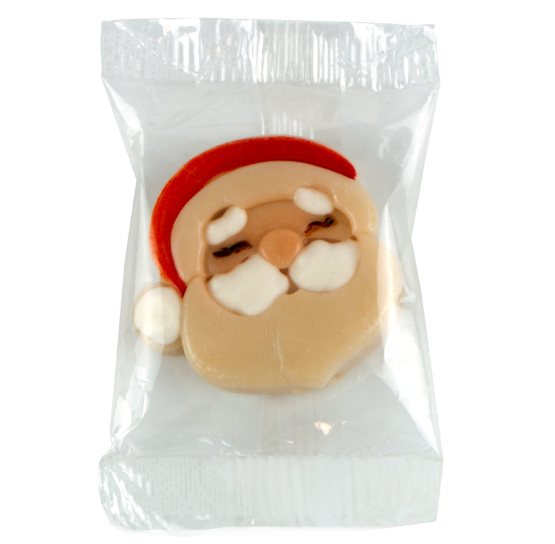 Père Noël en pâte d'amandes