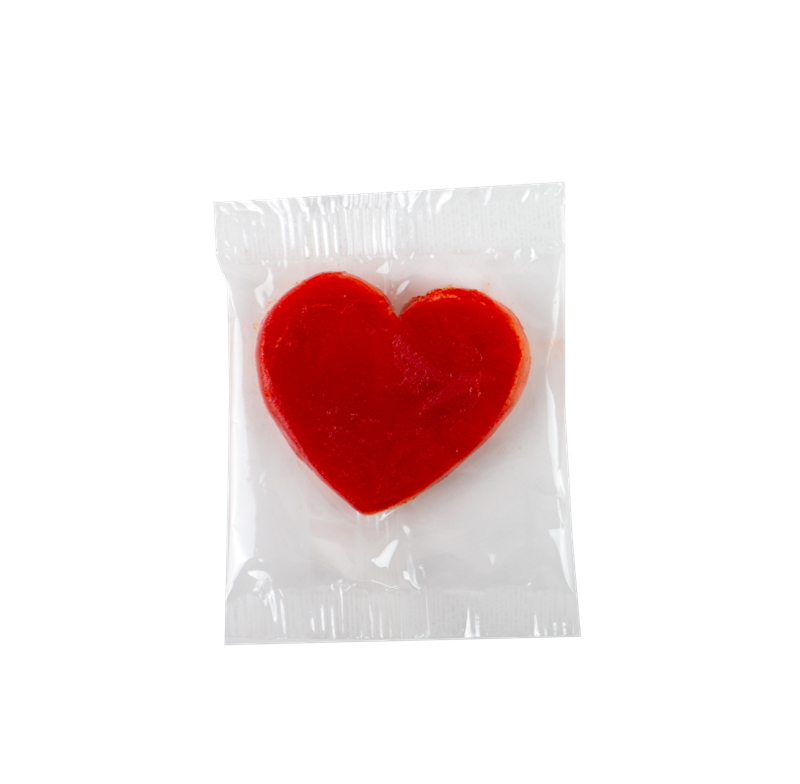 Coeur en pâte d'amandes