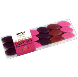 Réglette amandins fraise, framboise, cassis