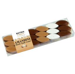 Réglette amandins noisette, vanille, caramel