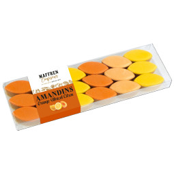 Réglette amandins orange, abricot, citron