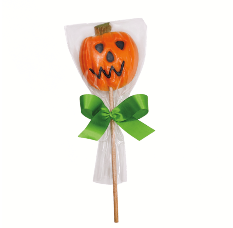 Sucette Citrouille d'Halloween - 40g