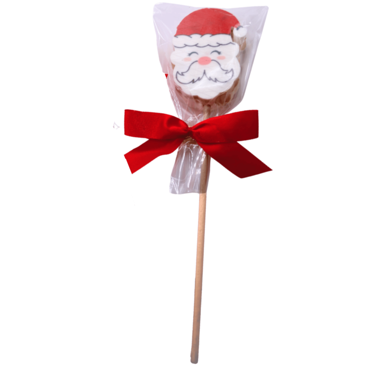 Collection de Noël : sucette Père Noël en nougat Patrimoine
